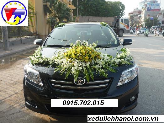 cho thuê xe cưới Daewoo Gentra 